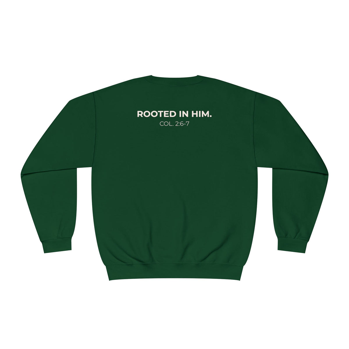 Stay Rooted Oversized Sweatshirt | Unisex Faith-Inspired Crewneck | Loc & Lifestyle Pullover