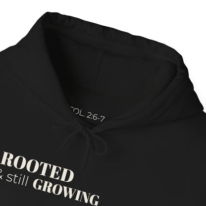 Rooted & Still Growing Hoodie | Unisex Inspirational Hoodie | Loc & Natural Hair Lifestyle