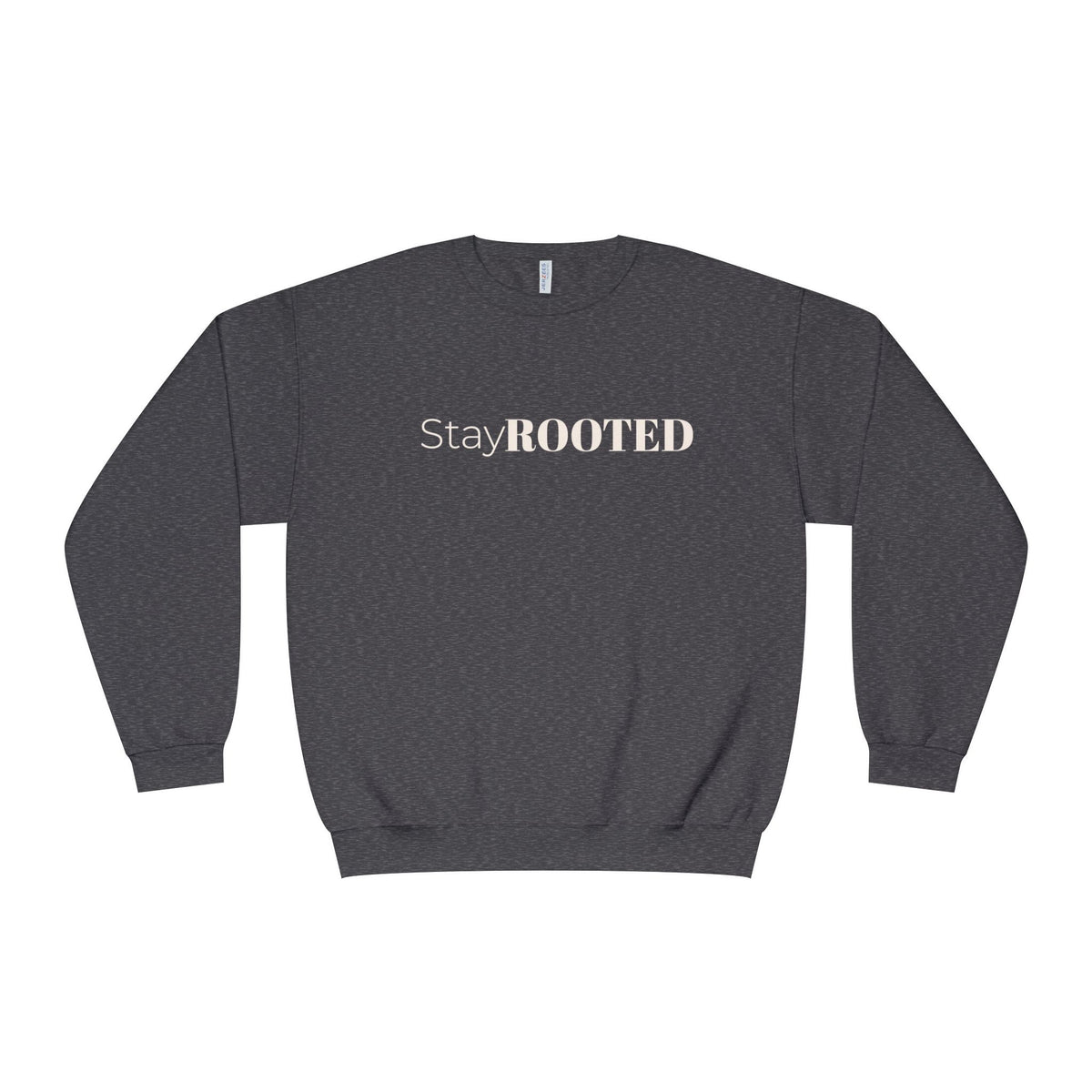 Stay Rooted Oversized Sweatshirt | Unisex Faith-Inspired Crewneck | Loc & Lifestyle Pullover