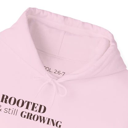 Rooted & Still Growing Hoodie | Unisex Inspirational Hoodie | Loc & Natural Hair Lifestyle