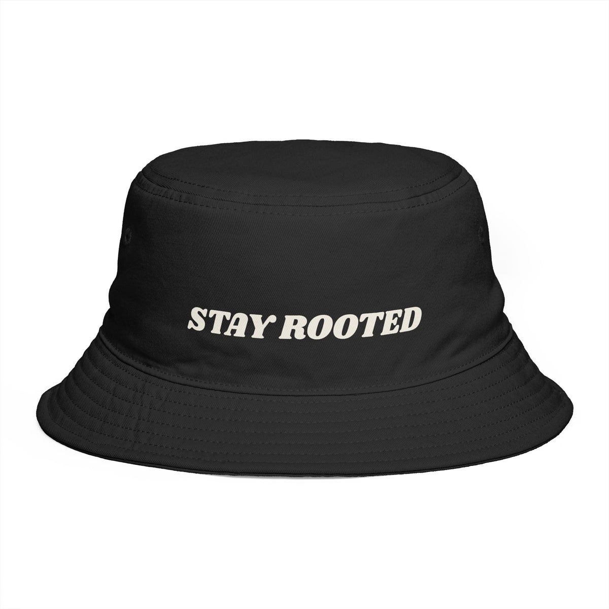 Stay Rooted Women’s Embroidered Bucket Hat | Loc Lifestyle Hat | Fall Bucket Hat