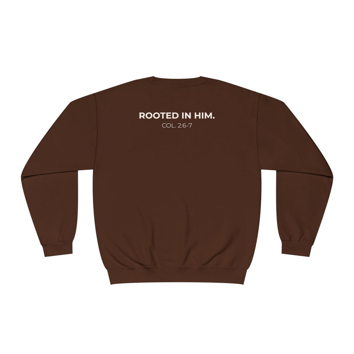 Stay Rooted Oversized Sweatshirt | Unisex Faith-Inspired Crewneck | Loc & Lifestyle Pullover