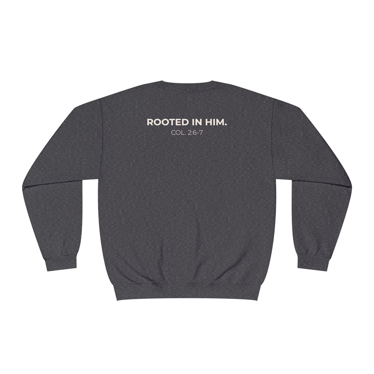 Stay Rooted Oversized Sweatshirt | Unisex Faith-Inspired Crewneck | Loc & Lifestyle Pullover