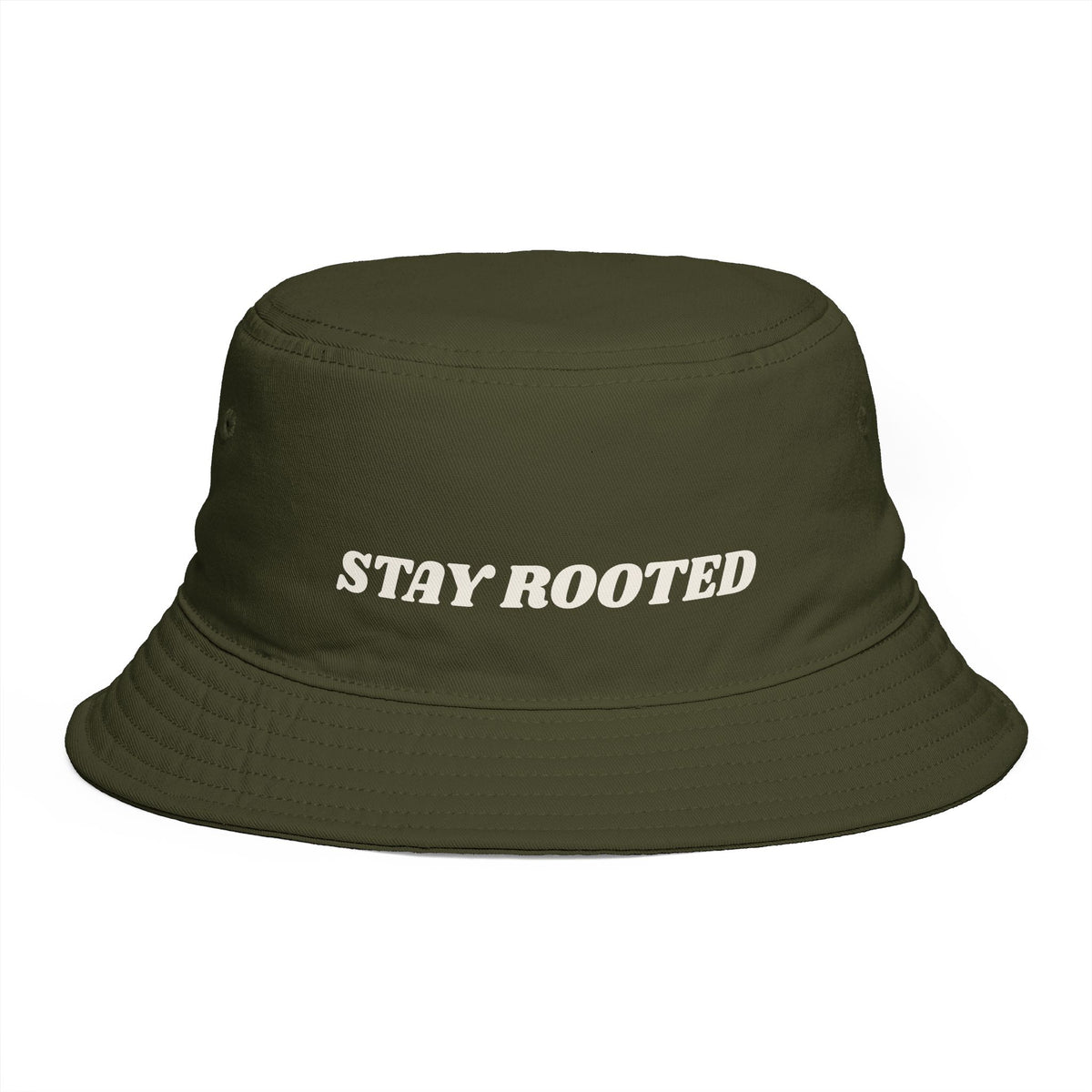 Stay Rooted Women’s Embroidered Bucket Hat | Loc Lifestyle Hat | Fall Bucket Hat