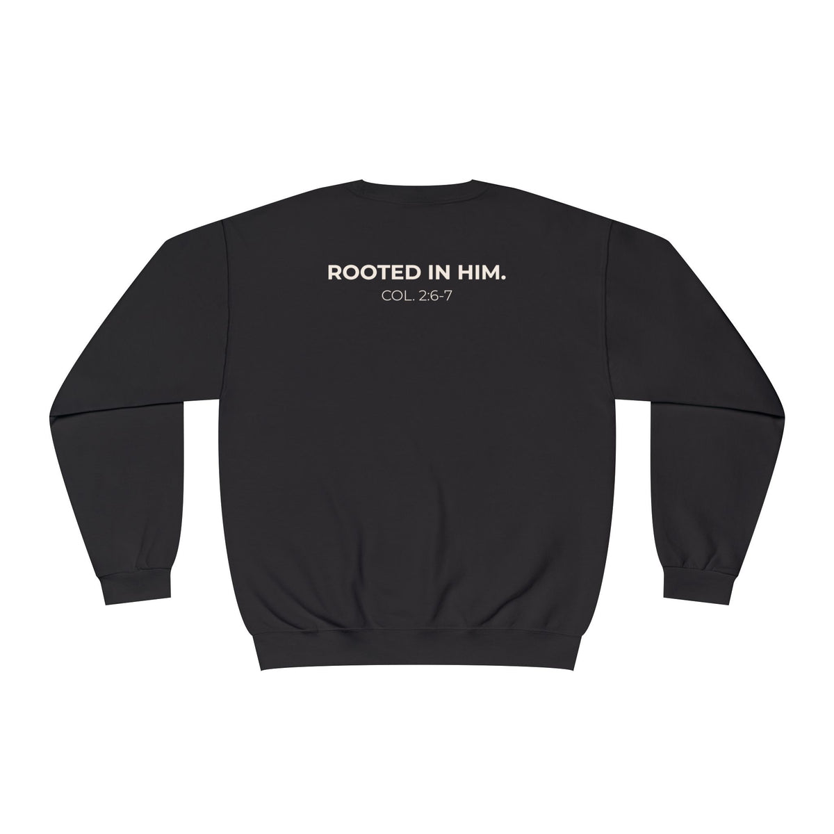 Stay Rooted Oversized Sweatshirt | Unisex Faith-Inspired Crewneck | Loc & Lifestyle Pullover