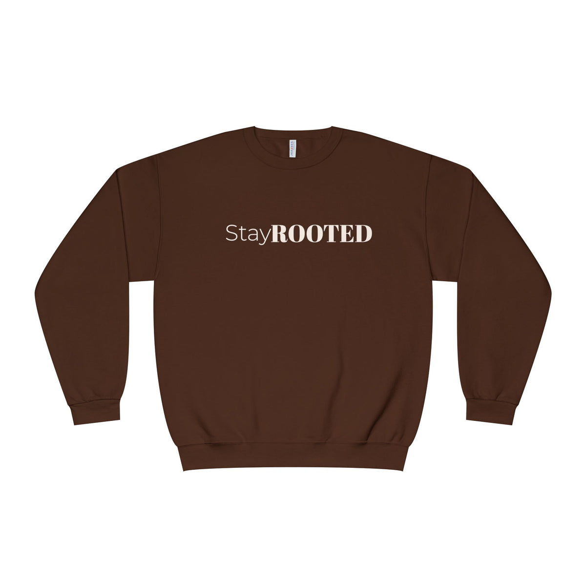 Stay Rooted Oversized Sweatshirt | Unisex Faith-Inspired Crewneck | Loc & Lifestyle Pullover